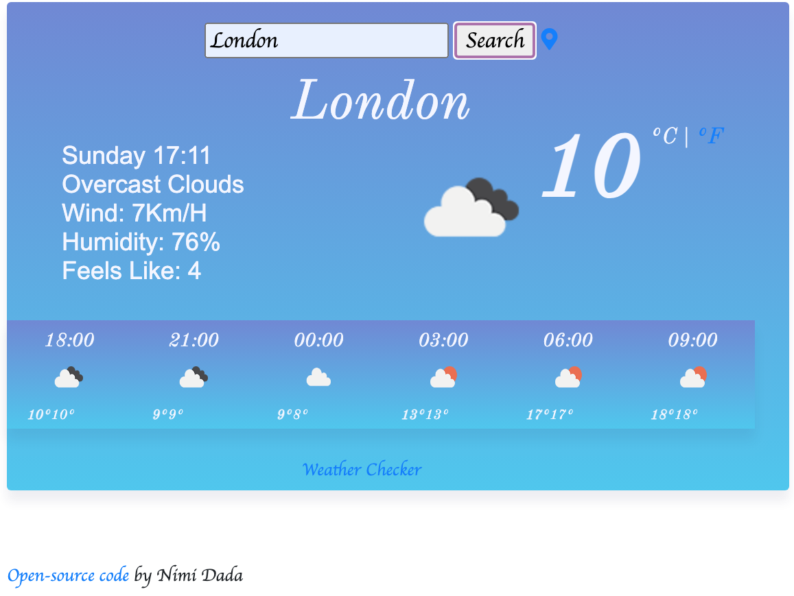 Weather App